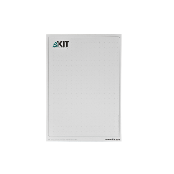 DIN A5 Schreibblock des KIT