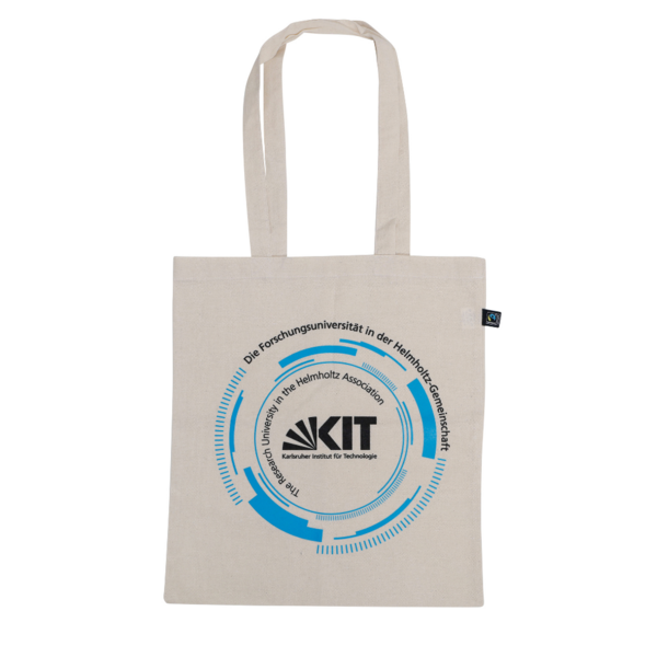 KIT high quality cotton bag, ideal while you're on the go
