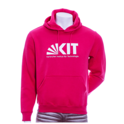 Kapuzen-Sweatshirt navy des KIT Karlsruhe