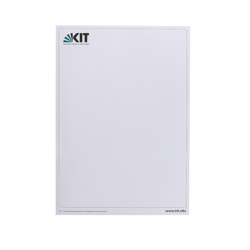 Writing Pad A4 made of recycled material of the KIT