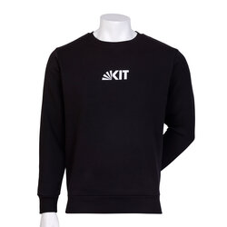 KIT Logo Sweatshirt schwarz