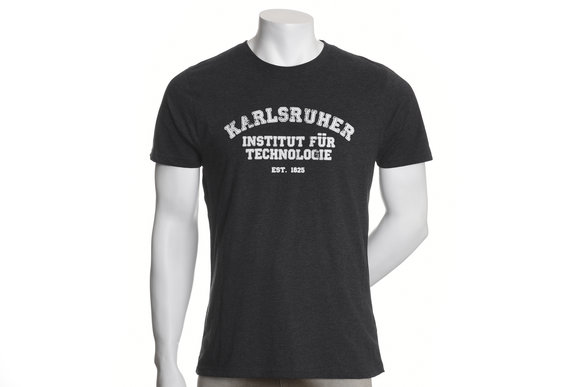 Schwarzes Recycling T-Shirt des KIT